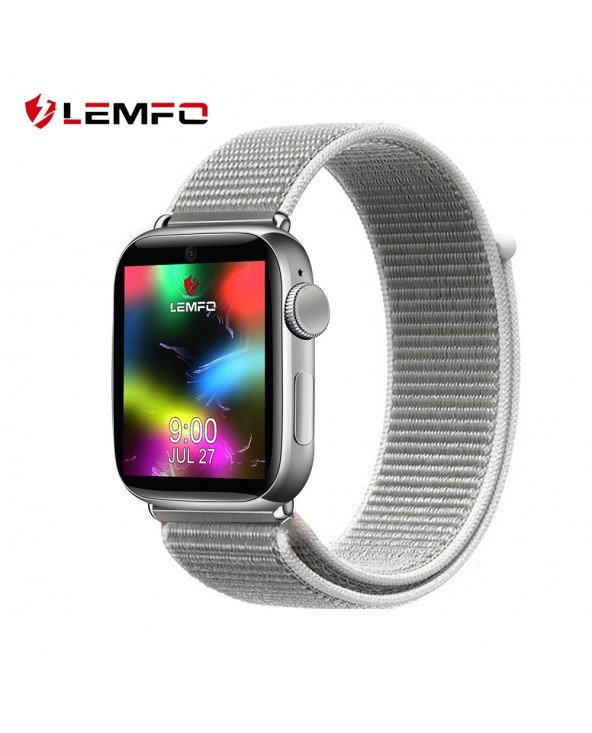 LEM10 4G išmanusis laikrodis "Android 7.1" 1,88 colių 360 * 320 ekranas 4GB 64GB GPS WIFI 780 mAh didelė baterija
