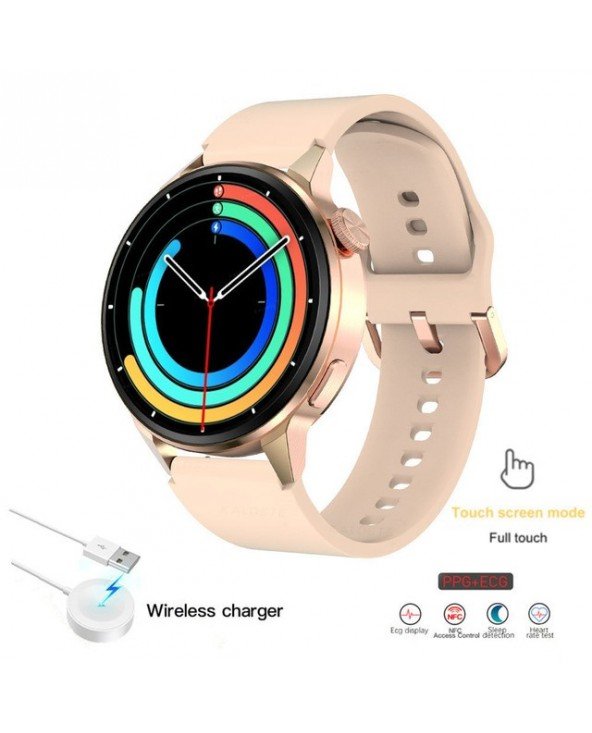 NFC Smart Watch Vyrai Smart Bluetooth skambinti Sportas GPS Track Smartwatch Moterys Širdies ritmo EKG PPG Smartwatch Android io