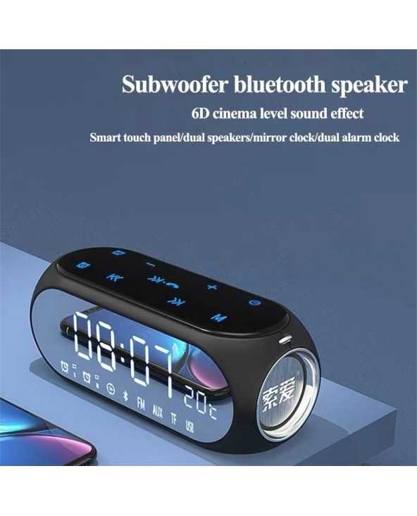 Nešiojami garsiakalbiai „Bluetooth“ kolonėlė, belaidis lauko žemųjų dažnių garsiakalbis „Smart touch“