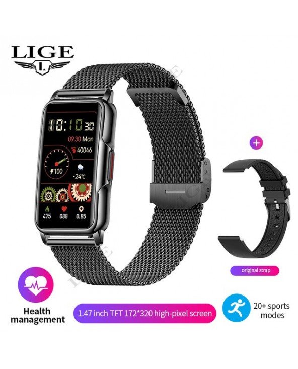 Android IOS Smart Bracelet išmanusis laikrodis širdies ritmas Blood Oxygen Waterproof Sportinis išmanusis laikrodis