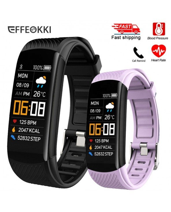 Smart Wristband Fitness Tracker apyrankė Smartwatch Sportas Vandeniui atsparus širdies ritmas