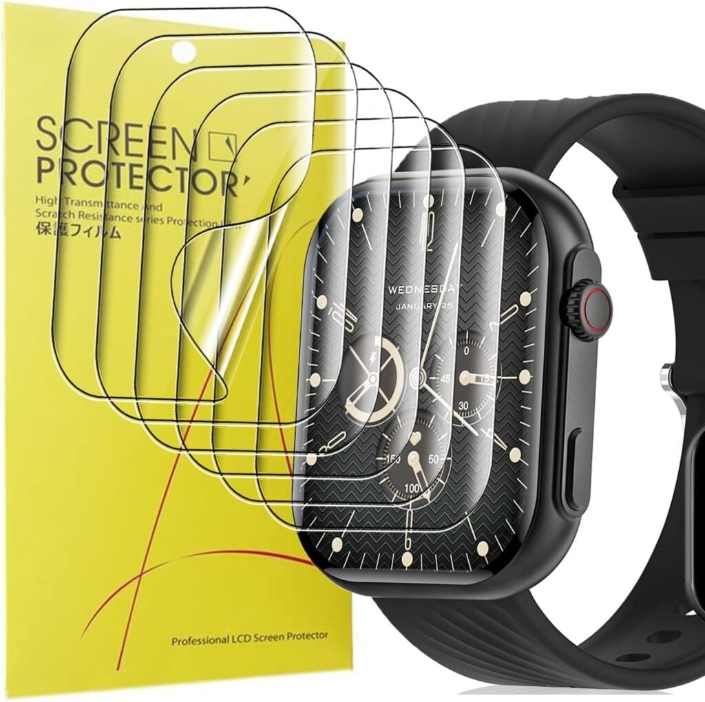 AVUMDA Smartwatch 2,01 colio 33x44mm ZL80 ekrano apsauga 6 vnt. A