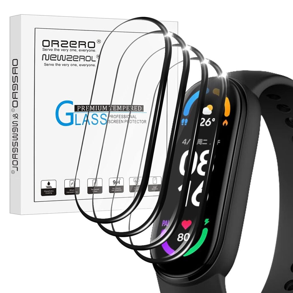 Xiaomi Mi Band 6, 5, 4 apsaugine plėvele 4 vnt. A