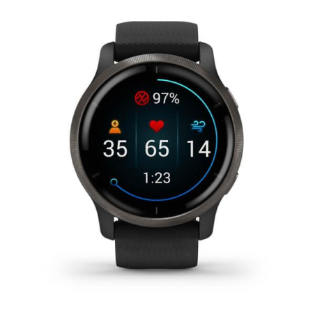 SMARTWATCH VENU 2/BLACK/SLA 010-02430-11 GARMIN|010-02430-11