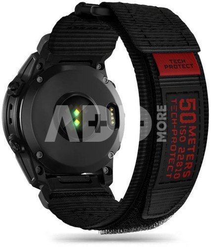 Tech-Protect watch strap Scout Pro Garmin fenix 5X/5X Plus/6X/6X Pro/7X, black