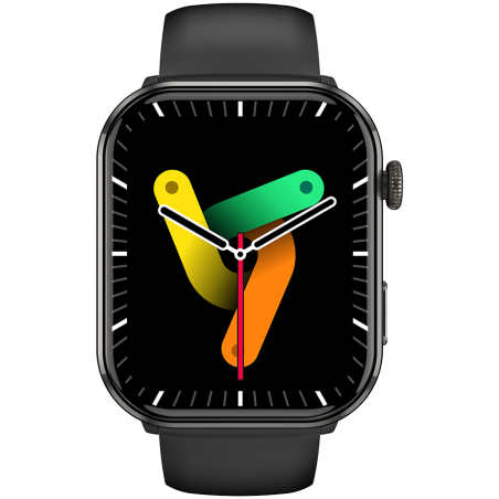 Blackview R60, 1.96-inch Amoled 410x502, 800mAh Battery, 24-hour SpO2 Detection + Heart Rate Monitoring, Calls and SMS notification, Compass, IP68, Black|BVWR60-BK