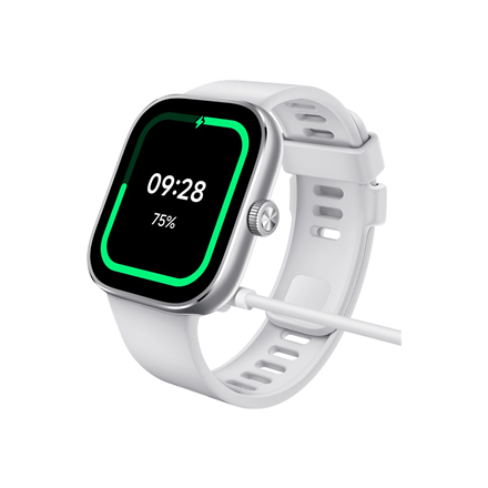 Redmi Watch 4 | Smart watch | GPS (satellite) | AMOLED | Waterproof | Silver Gray|BHR7848GL