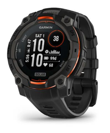 SMARTWATCH INSTINCT 3 SOLAR/BLACK/BLK 010-02934-00 GARMIN|010-02934-00