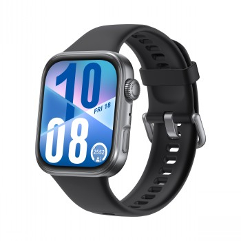 Huawei Watch FIT4, Fluorelastomer Black strap, Seiya-B19F|55020EWT