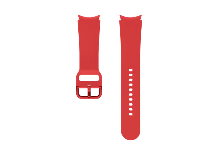 Dirželis SAMSUNG Galaxy Watch4, Sport Band, 20mm M/L raudonas