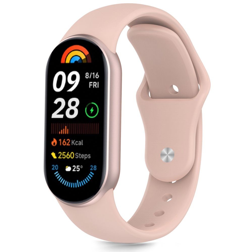 Rožinė apyrankė "Tech-Protect Iconband Pure" laikrodžiui Xiaomi Smart Band 8 / 9 / 10 / NFC