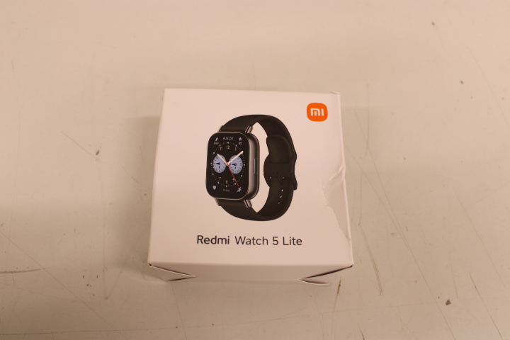 Išmanusis laikrodis Xiaomi Redmi Watch 5 Lite, atsparus vandeniui, plastikinis (NCVM), juodas