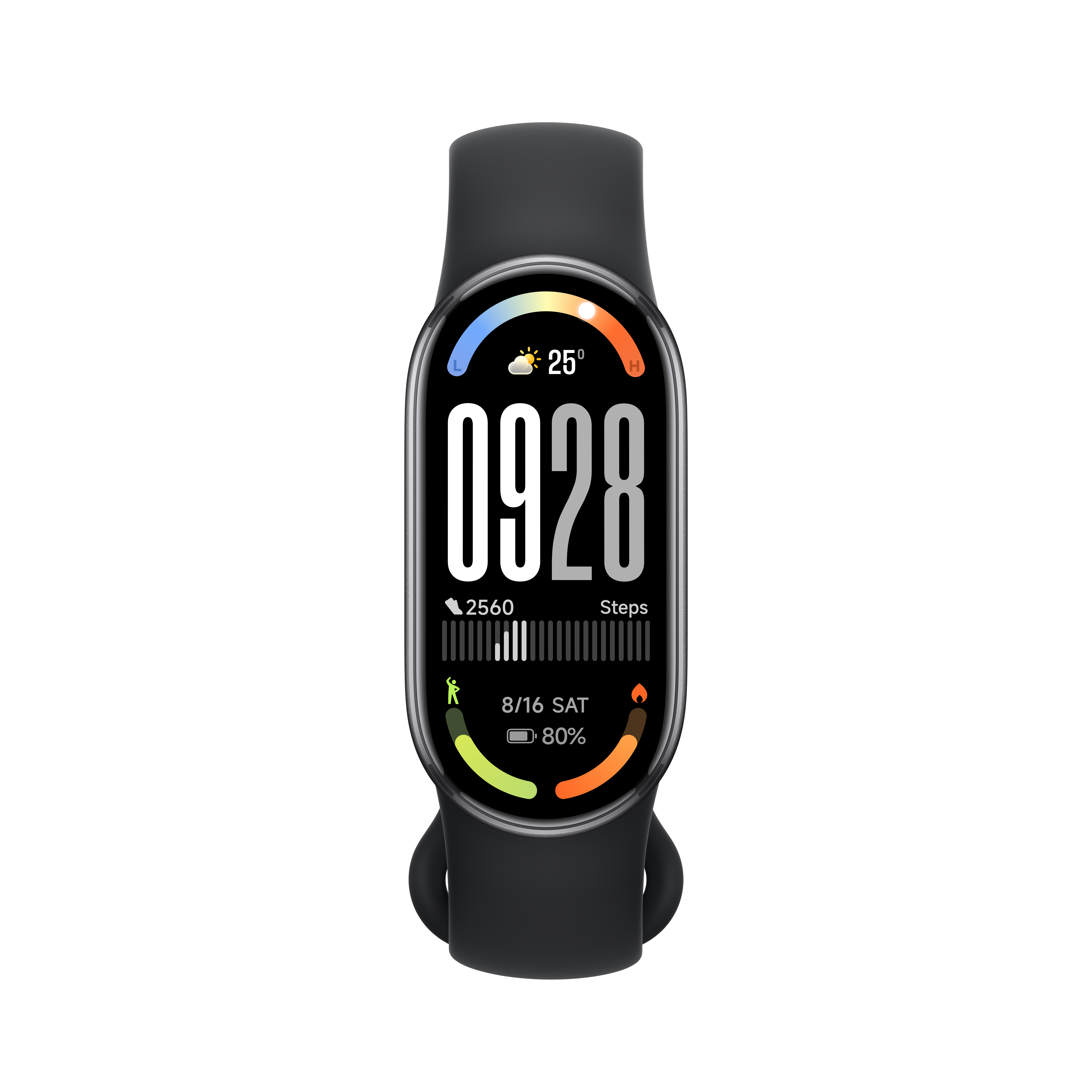 Išmanioji apyrankė Xiaomi Smart Band 10, AMOLED, atspari vandeniui, Bluetooth, juoda