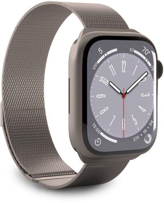 Apyrankė Puro Milanese Apple Watch 42/44/45/49mm, titaninė