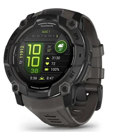 SMARTWATCH INSTINCT 3 AMOLED/BLK/CHARCO 010-03020-00 GARMIN|010-03020-00