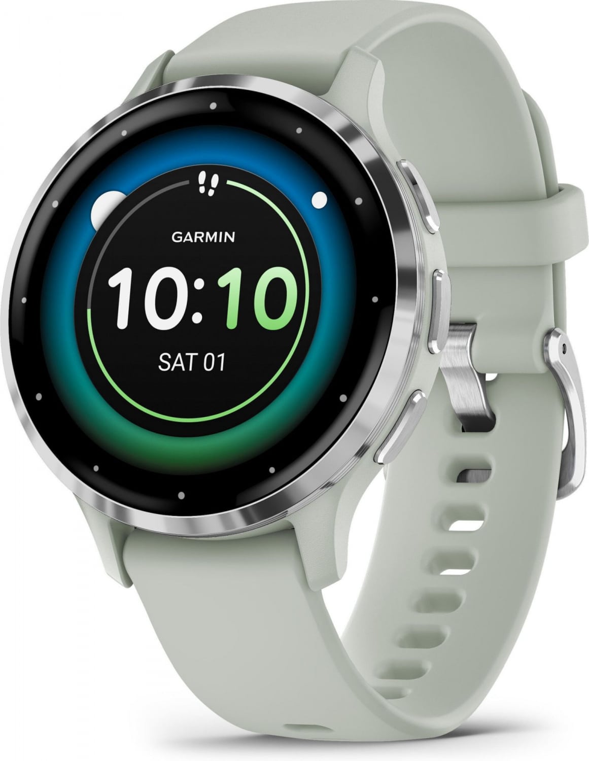 Sportinis laikrodis GARMIN Venu 3S, Sage Gray/Passivated
