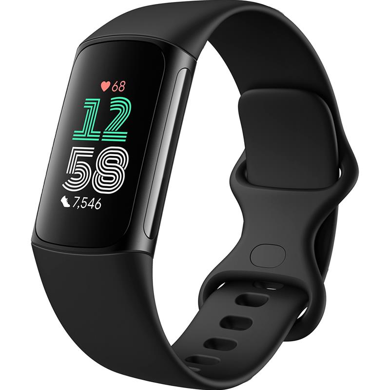Fitbit Charge 6, black - Išmanioji apyrankė, GA05183-GB