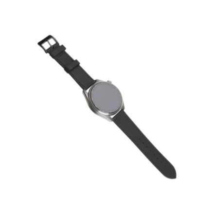 Fixed | Leather Strap with Quick Release 20mm for Smartwatch | Black|FIXLST-20MM-BK
