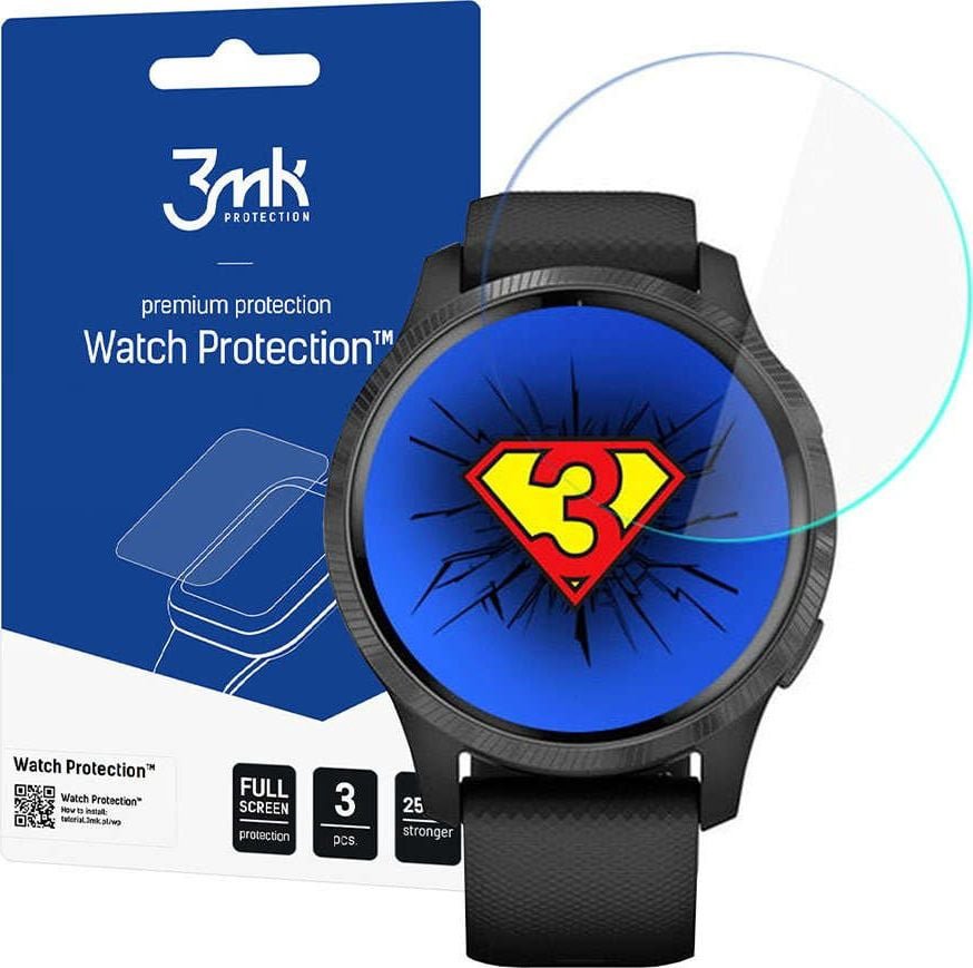 3MK Screen protector x3 3mk Watch Protection to Garmin Venu 2