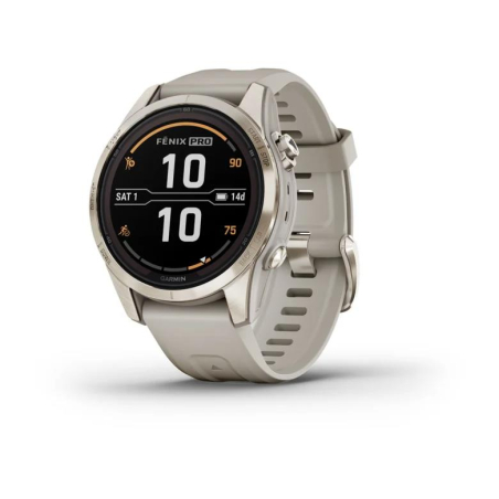 SMARTWATCH FENIX 7S PRO SOLAR/SAND/GOLD 010-02776-15 GARMIN|010-02776-15