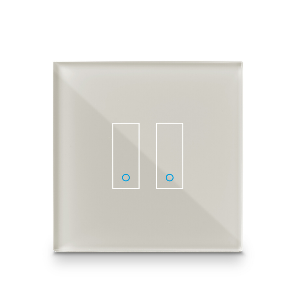 Iotty Smart Switch double button faceplate - Design your own smart switch