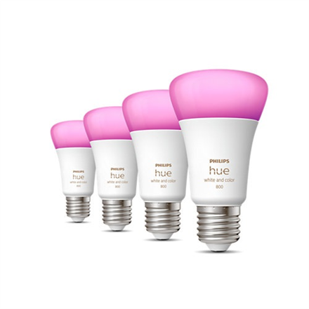 Lemputė Philips Hue WCA 6,5W A60 E27 4pcs