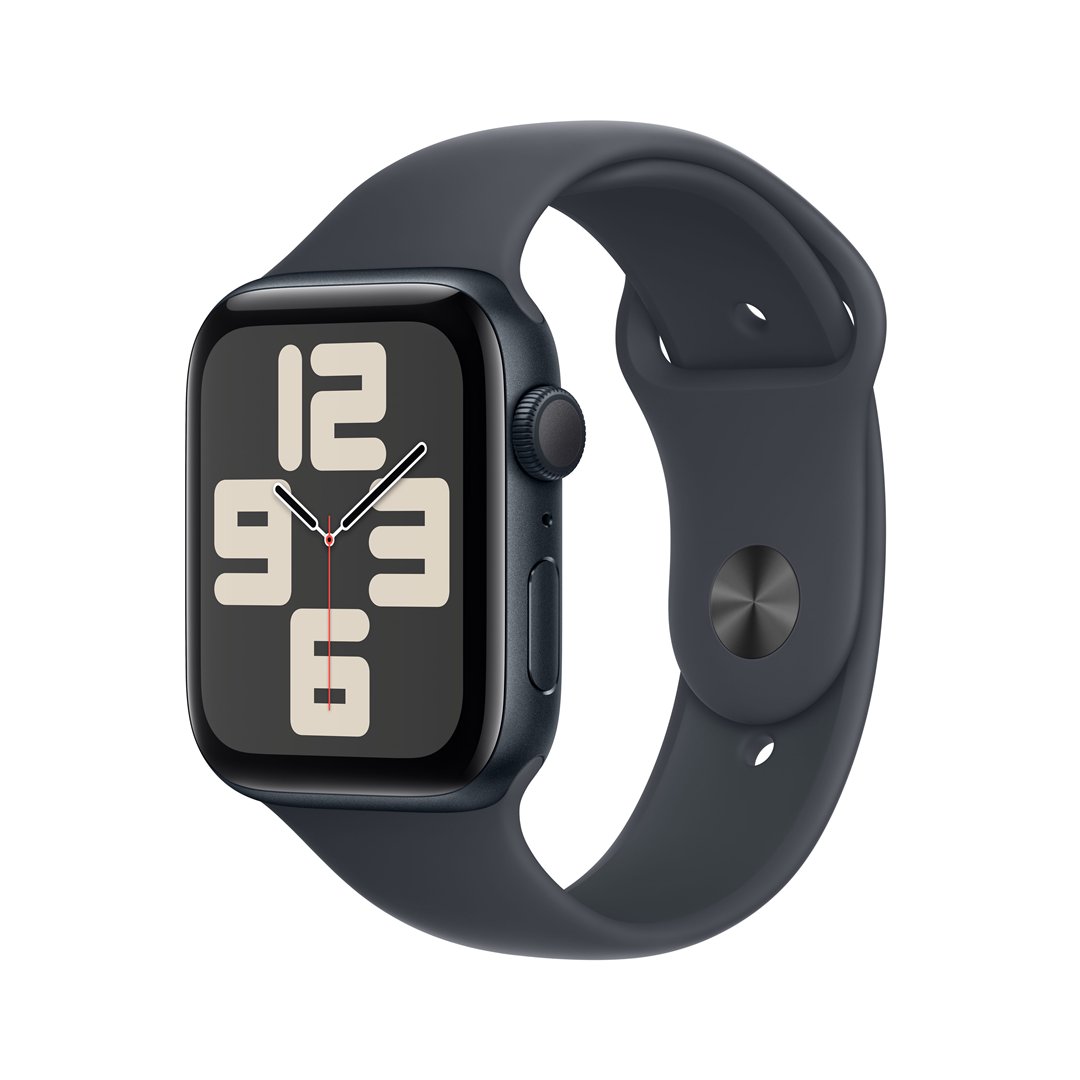 Išmanusis laikrodis Apple Watch SE GPS 44mm Midnight Alumin. Case/Midnight Sport Band S/M