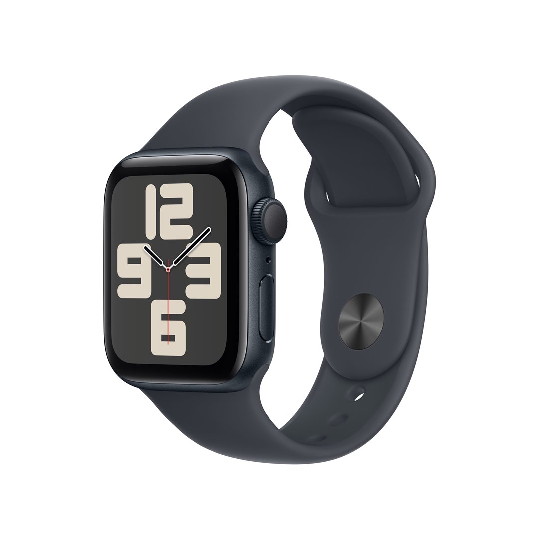 Išmanusis laikrodis Apple Watch SE GPS 40mm Midnight Alumin. Case/Midnight Sport Band S/M