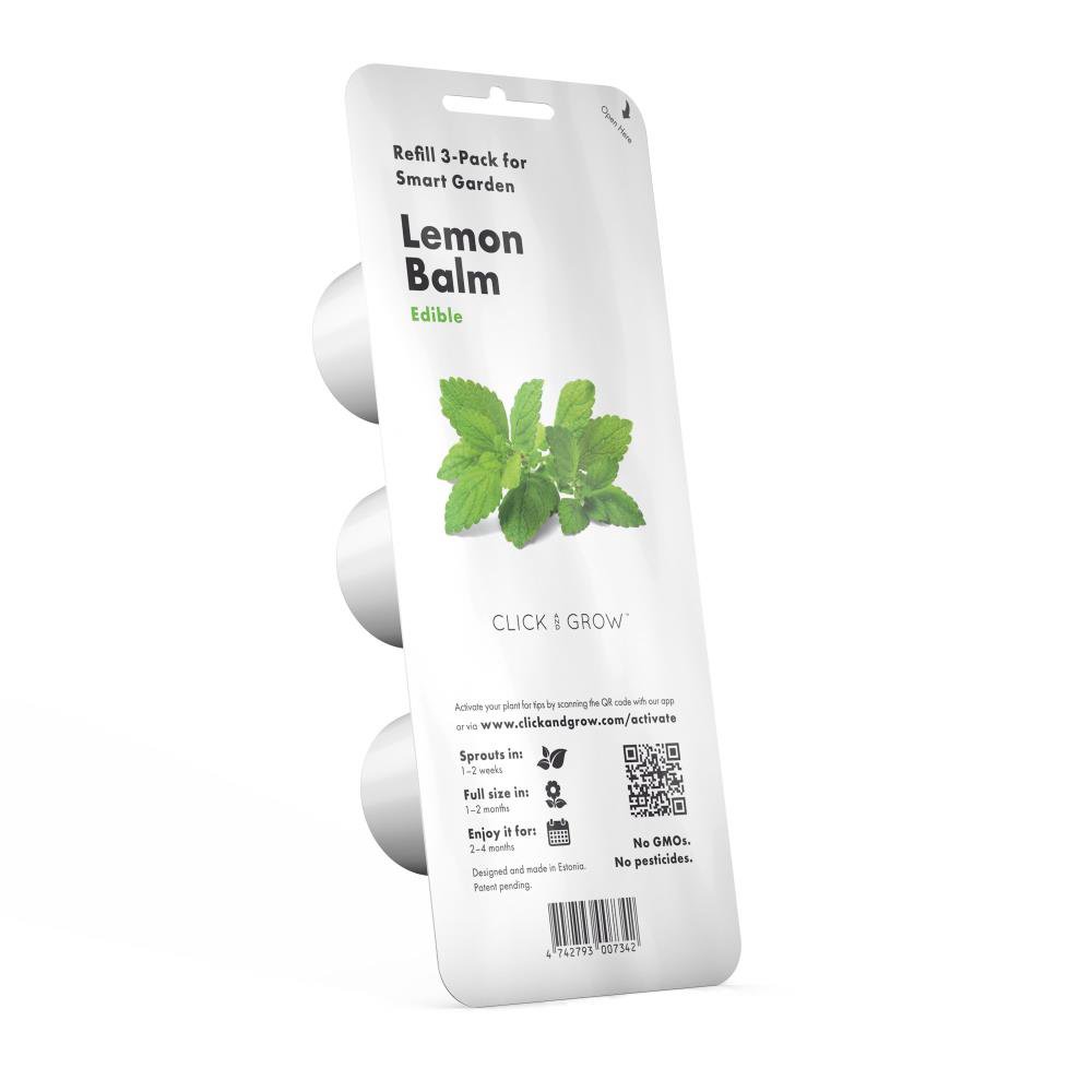 Click & Grow Smart Garden refill Lemon Balm 3pcs