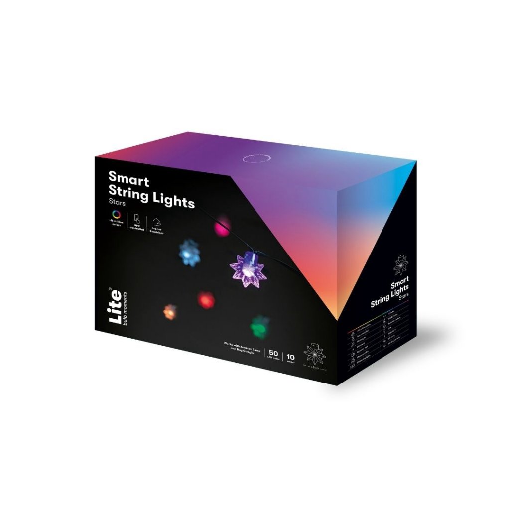 Lite bulb moments Smart Light Chain - Stars