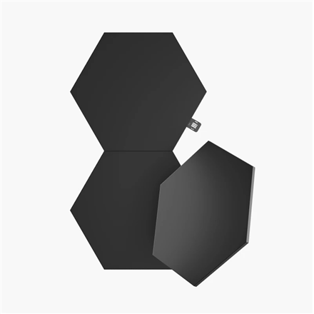 Nanoleaf Shapes Black Hexagon Expansion pack (3 panels) Nanoleaf Shapes Black Hexagon Expansion