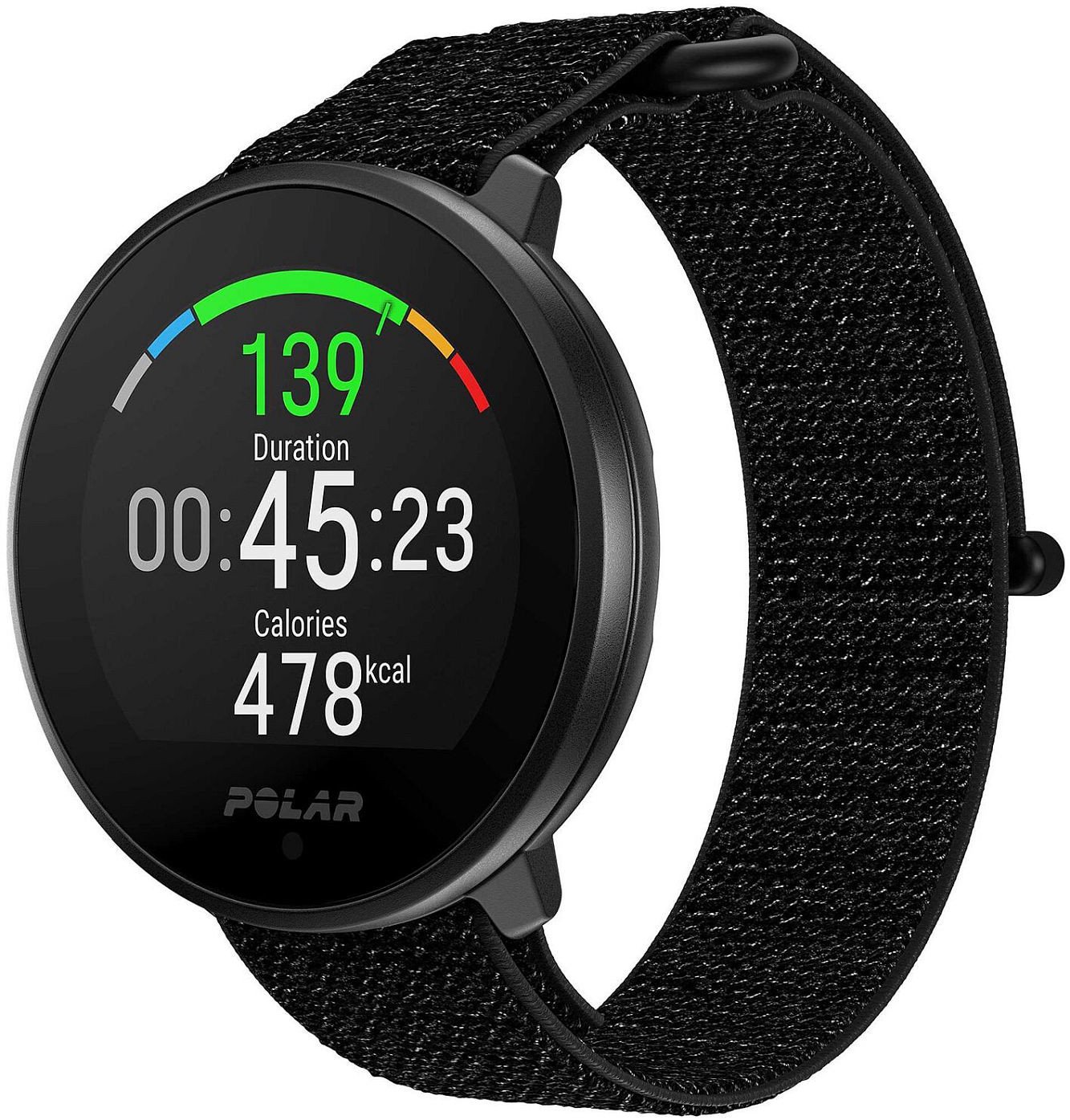 Polar Unite M-L Hook & Loop, black