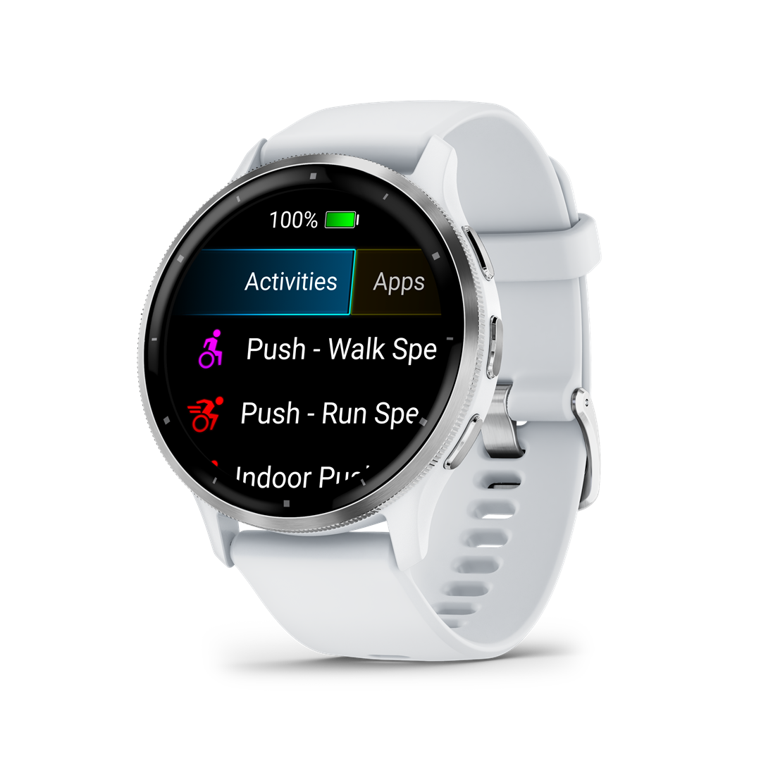 Sportinis laikrodis GARMIN Venu 3, Whitestone/Passivated