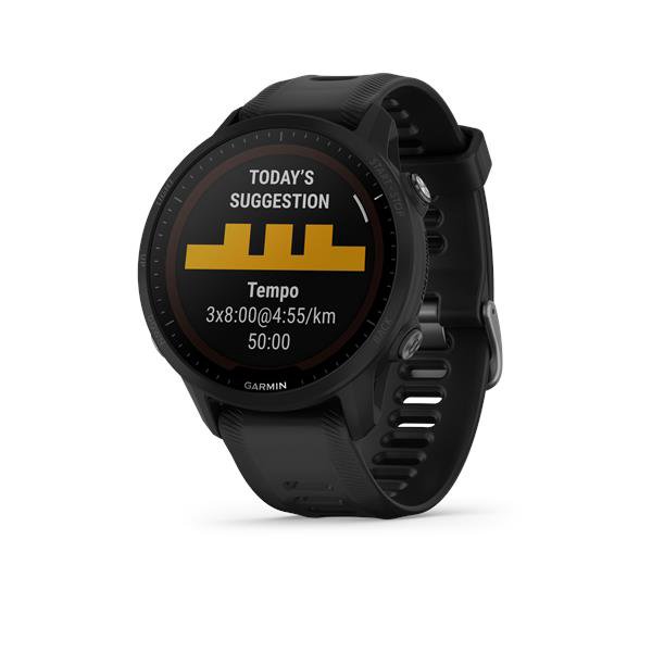 Sportinis laikrodis GARMIN Forerunner 955 Solar, Black