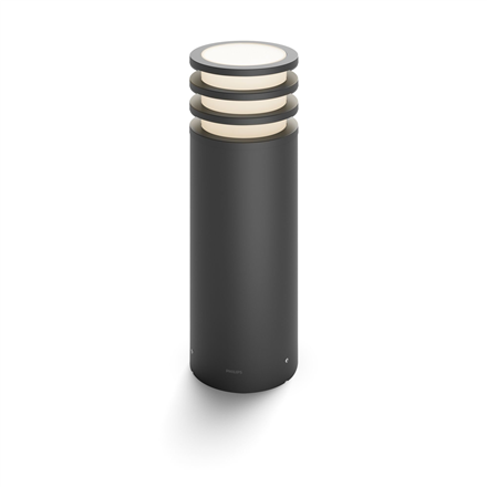 Išmanusis foninis apšvietimas Philips Hue Lucca Outdoor Pedestal Lantern  E27  9 W  Warm white