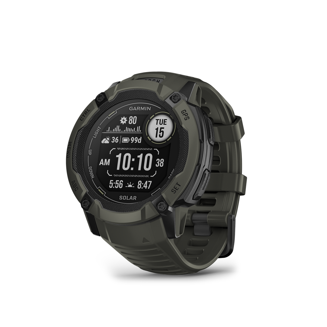 Sportinis laikrodis GARMIN Instinct 2X Solar, Moss