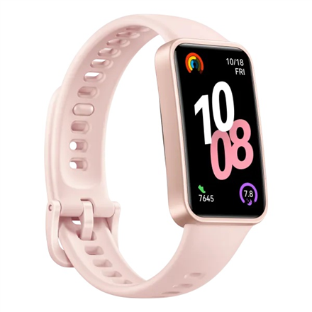 Huawei Band 10  1.47 inch AMOLED  Touchscreen  Heart rate monitor  Waterproof  Bluetooth  Pink