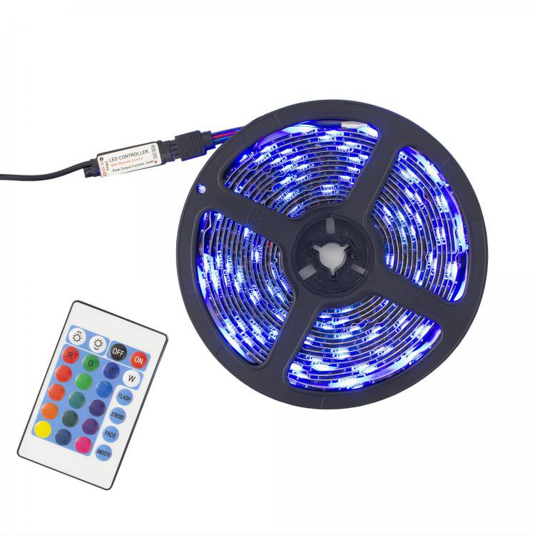 APŠVIETIMO LED JUOSTA White Shark Helios LED-05 RGB LED Strip With Remote Control