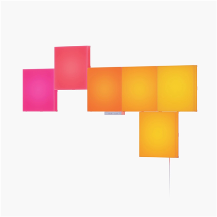 Išmanusis foninis apšvietimas Nanoleaf Blocks Big Squares Starter Kit (6 Panels)16M+ colours