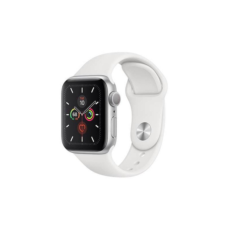 Išmanusis laikrodis APPLE Watch 5 GPS, 40mm, Silver Alu White Sport Band
