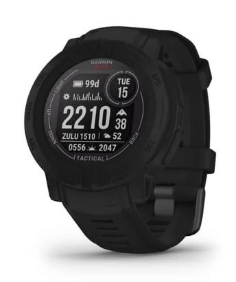 Sportinis laikrodis GARMIN Instinct 2 Solar Tactical Edition Black