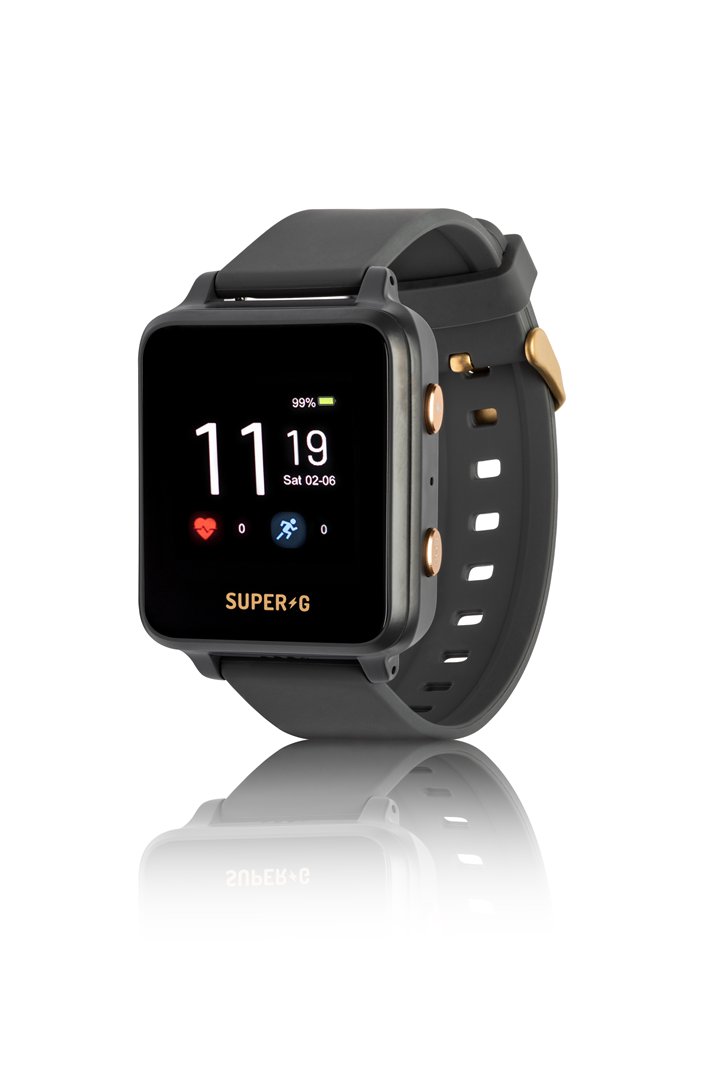 Išmanusis laikrodis GUDRUTIS Super-G Active S Grey