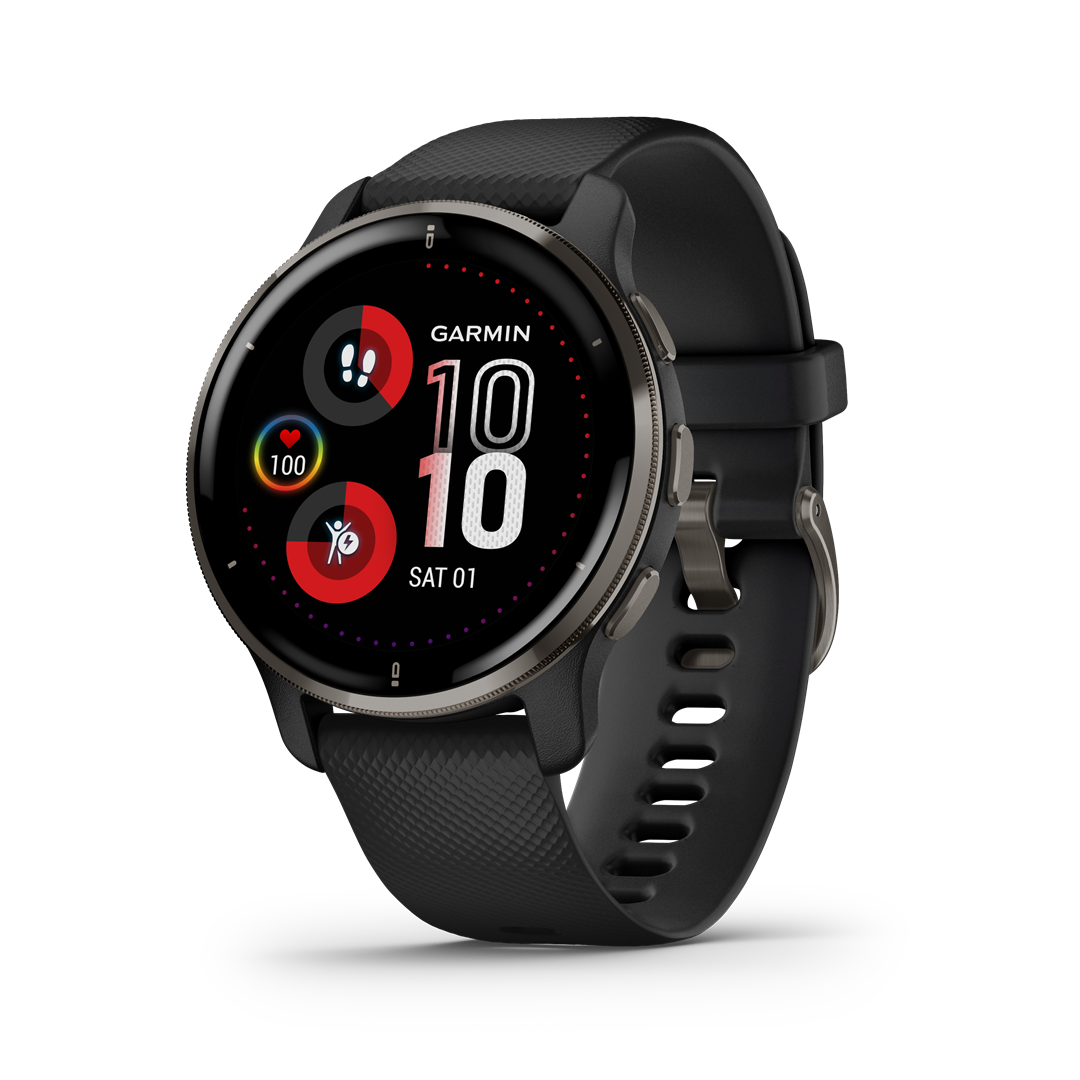 Sportinis laikrodis GARMIN Venu 2 Plus Black + Slate