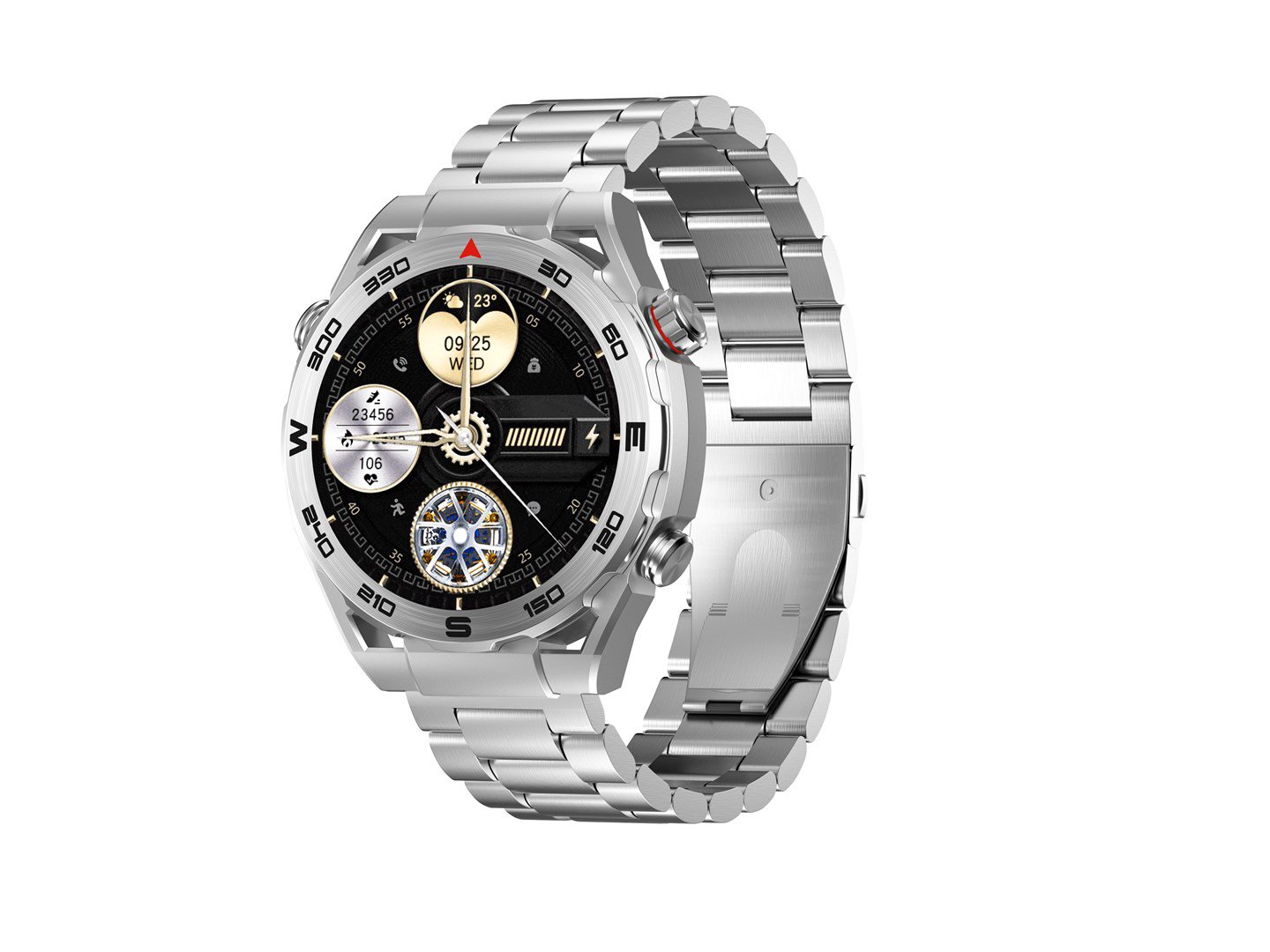 Havit M9030 Ultra - išmanusis laikrodis, sidabrinis