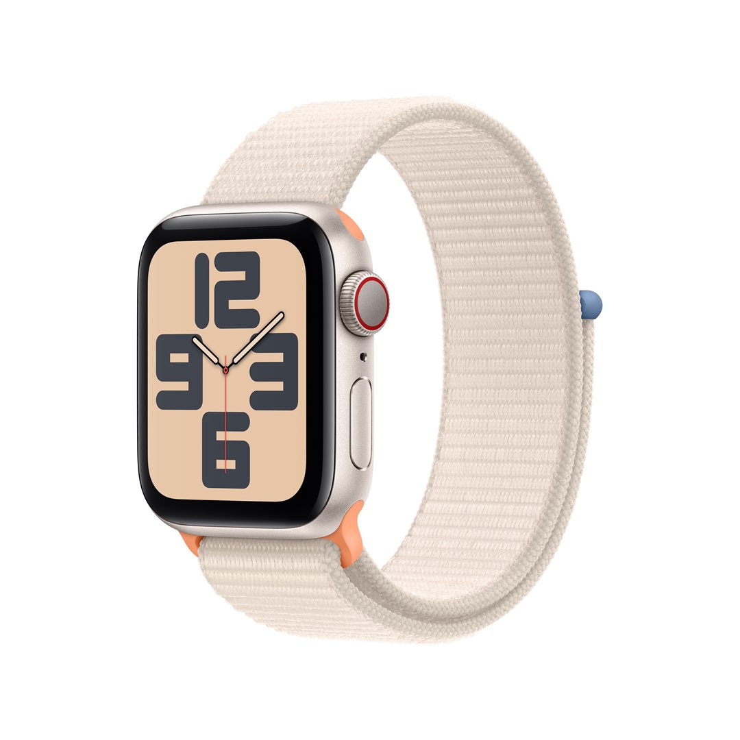 Išmanusis laikrodis Apple Watch SE GPS+Cell 40mm Starlight Alumin.Case/Starlight Sport Loop