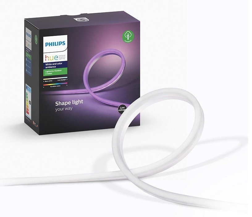 Išmani lauko apšvietimo juosta Philips Hue, 19W,2m