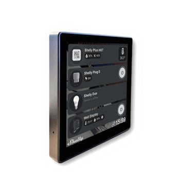 Sieninis ekranas Shelly Wall Display Black + BLU H&T Black rinkinys