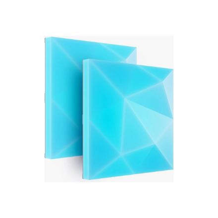 Išmanusis foninis apšvietimas Nanoleaf Blocks Textured Big Squares Add-On Kit (2 Panels)16M+ colour