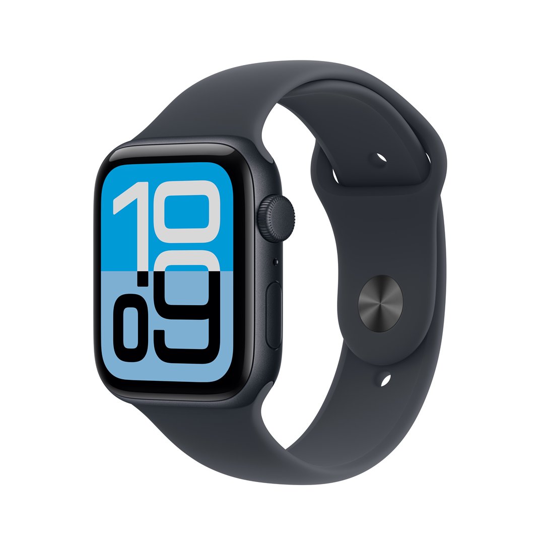 Išmanusis laikrodis Apple Watch SE 3 GPS 44mm Midnight Aluminium Case / Midnight Sport Band - S/M