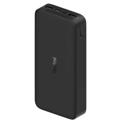 Išorinė baterija XIAOMI Mi Redmi, 18W,20000 mAh, greito įkrovimo, juodos spalvos